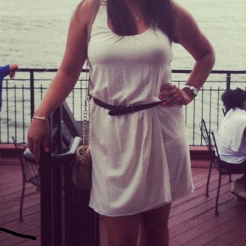 Beige summer dress